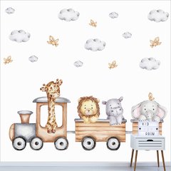 Papel de Parede Adesivo Infantil Animais Safari Quarto Criança - 668pc