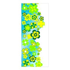 Adesivo Decorativo de Porta - Flores - 673cnpt na internet