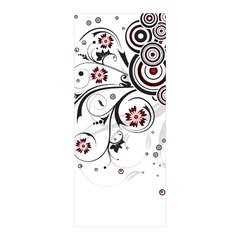 Adesivo Decorativo de Porta - Floral - Flores - 674cnpt na internet