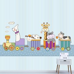 Papel de Parede Adesivo Infantil Animais Quarto Menino - 677pc