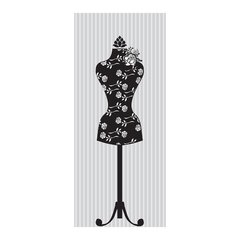 Adesivo Decorativo de Porta - Manequim De Costura - 678cnpt na internet