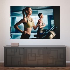 Painel Adesivo de Parede - Fitness - Academia - 679pn