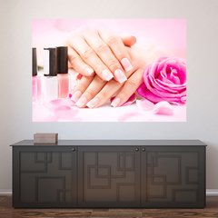 Painel Adesivo de Parede - Manicure - Esmaltes - 694pn