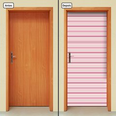 Adesivo Decorativo de Porta - Listras - 706cnpt - comprar online