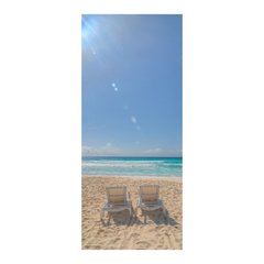 Adesivo Decorativo de Porta - Praia - 732cnpt na internet