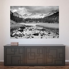 Painel Adesivo de Parede - Montanha - Paisagem - 733pn
