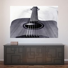 Painel Adesivo de Parede - Violão - Instrumentos Musicais - 736pn