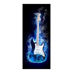 Adesivo Decorativo de Porta - Guitarra - 743cnpt na internet