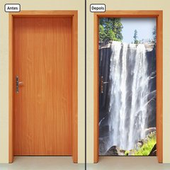 Adesivo Decorativo de Porta - Cachoeira - 753cnpt - comprar online