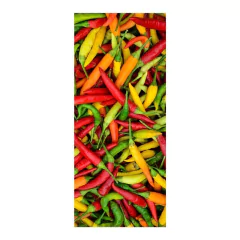 Adesivo Decorativo de Porta - Pimentas - 759cnpt na internet
