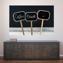 Painel Adesivo de Parede - Café - Lanchonete - 761pn