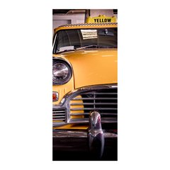 Adesivo Decorativo de Porta - Táxi - Nova Iorque - 762cnpt na internet