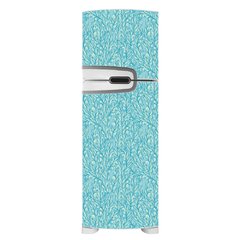 Adesivo Decorativo de Geladeira - Folhagem Azul - 763gel