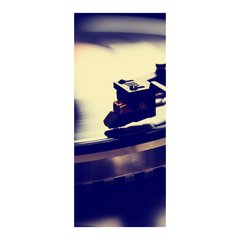 Adesivo Decorativo de Porta - Toca Discos - Vitrola - 768cnpt na internet