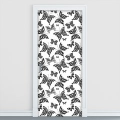 Adesivo Decorativo de Porta - Borboletas - 774cnpt