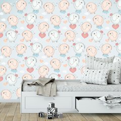 Papel de Parede Adesivo Infantil Elefantes Quarto Bebe - 780pc