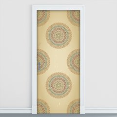 Adesivo Decorativo de Porta - Mandalas - 805cnpt