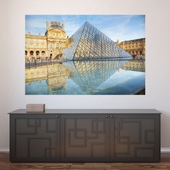 Painel Adesivo de Parede - Museu do Louvre - Paris - 813pn