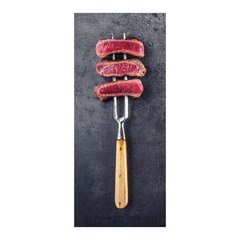 Adesivo Decorativo de Porta - Carne - Comida - 814cnpt na internet