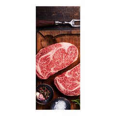 Adesivo Decorativo de Porta - Carne - Comida - 828cnpt na internet