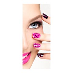 Adesivo Decorativo de Porta - Salão de Beleza - 839cnpt na internet