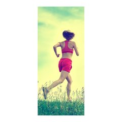 Adesivo Decorativo de Porta - Corrida - Fitness - 866cnpt na internet