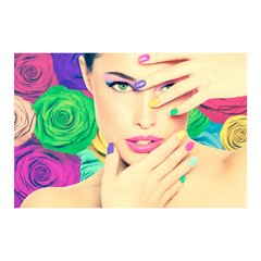 Painel Adesivo de Parede - Salão de Beleza - Manicure - 867pn - comprar online