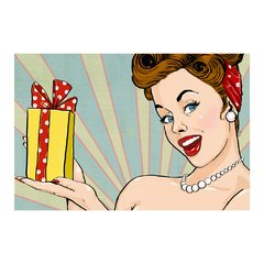 Painel Adesivo de Parede - Pin-up - Mulher - 874pn - comprar online