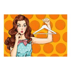 Painel Adesivo de Parede - Pin-up - Mulher - 876pn - comprar online
