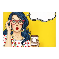 Painel Adesivo de Parede - Pin-up - Mulher - 878pn - comprar online