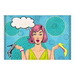 Painel Adesivo de Parede - Pin-up - Mulher - 880pn - comprar online