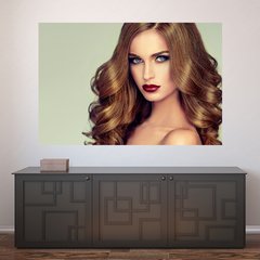 Painel Adesivo de Parede - Salão de Beleza - Maquiagem - 883pn