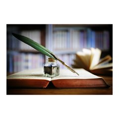 Painel Adesivo de Parede - Escrever - Livro - 887pn - comprar online