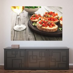 Painel Adesivo de Parede - Bruschettas - 888pn