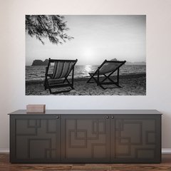 Painel Adesivo de Parede - Praia - Mar - 895pn
