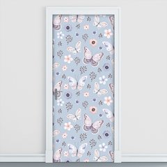 Adesivo Decorativo de Porta - Borboletas - 908cnpt