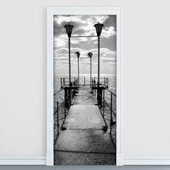 Adesivo Decorativo de Porta - Pier - 927cnpt