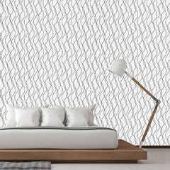 Papel de Parede Adesivo 3 Metros - Linhas - Revestimento - 928ppa - comprar online