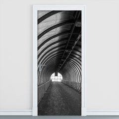 Adesivo Decorativo de Porta - Túnel - 930cnpt