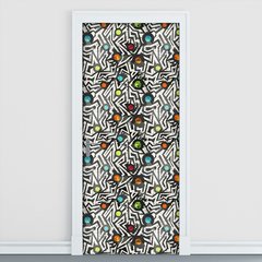 Adesivo Decorativo de Porta - Abstrato - 932cnpt