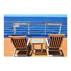 Painel Adesivo de Parede - Cruzeiro - Mar - 948pn - comprar online