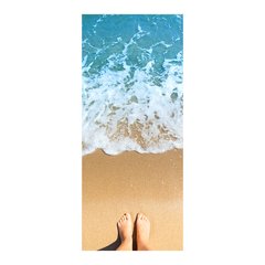 Adesivo Decorativo de Porta - Praia - Areia - 950cnpt na internet