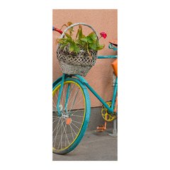 Adesivo Decorativo de Porta - Bicicleta - 963cnpt na internet