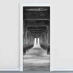 Adesivo Decorativo de Porta - Pier - 964cnpt