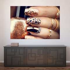 Painel Adesivo de Parede - Manicure - Unhas - 964pn