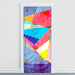 Adesivo Decorativo de Porta - Abstrato - 966cnpt