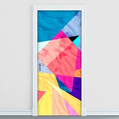 Adesivo Decorativo de Porta - Abstrato - 968cnpt