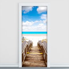 Adesivo Decorativo de Porta - Escada - 973cnpt