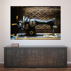 Painel Adesivo de Parede - Máquina de Costura - 977pn