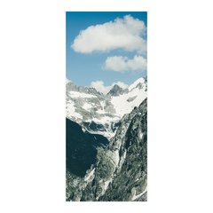Adesivo Decorativo de Porta - Montanha - Neve - 987cnpt na internet